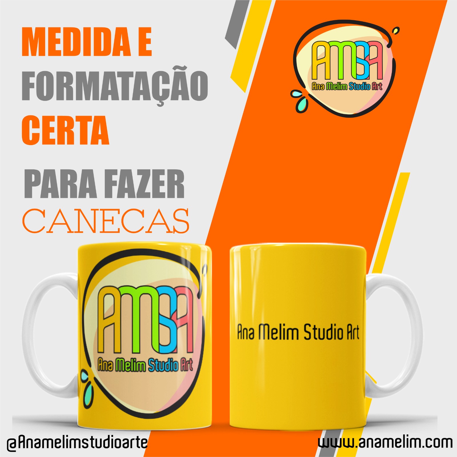 Arte para canecas: quais as medidas e a formatação corretas?